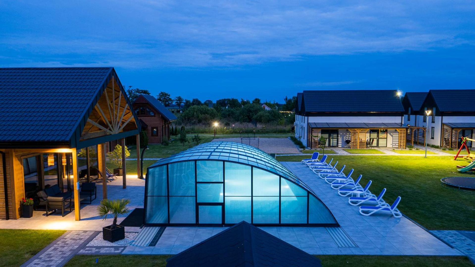 Wakacyjna Osada Villa Jezierzany Exterior photo